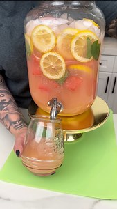 Easy Summer treat Jen makes a watermelon and mint lemonade | Family Style Cooking