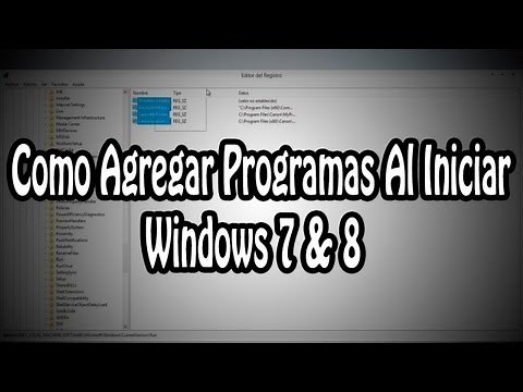 Como Agregar Programas Al Iniciar Windows 7 & 8 [HD]