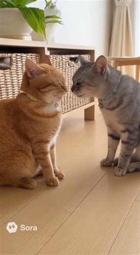 Cats' Secret Meeting! They Are Having a Serious Conversation, What Are They Arguing About?😼😾#cat