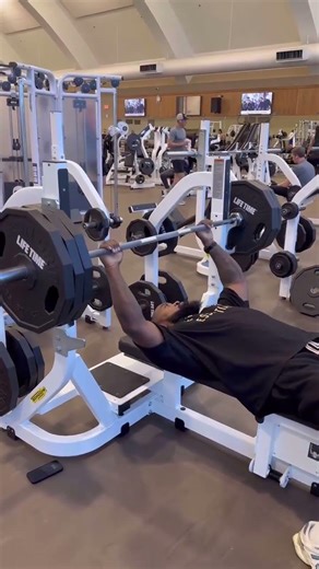 Light work on the bench press