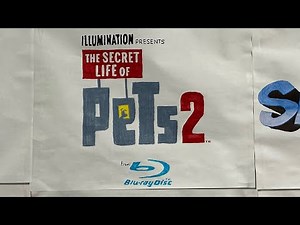 DVD Opening The Secret Life Of Pets 2 2019