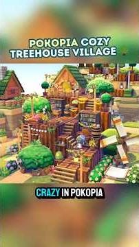 Pokopia Village Build That Looks Like a Giant Tree! 🌳 #pokopia #pokemonpokopia