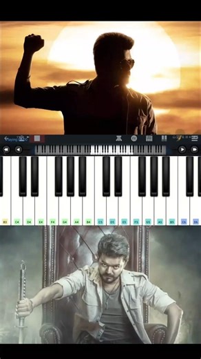 Jananayagan - The first roar | Anirudh | Piano tutorial | Perfect Piano | #thalapathy #like