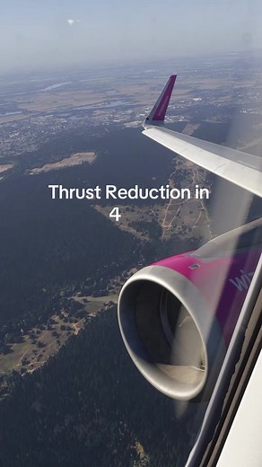 Satisfying A320 Thrust Reduction Explained ✈️