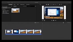 How to compress an imovie video for email