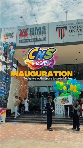 The IIMS CNS Fest Inauguration!