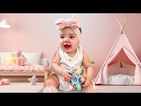 4 Month Old Baby Girl Update | Rolling, Laughing & Teething!!