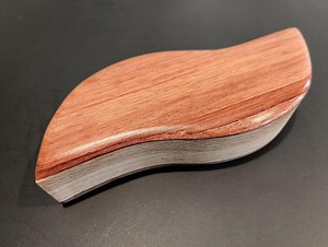 Handmade Hardwood Leaf Keepsake Box: Bubinga, Oak & Walnut - Etsy