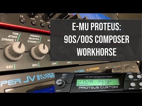 The E-MU Proteus 2000: A Workhorse of 90s/00s Media Composition