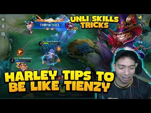 The Secret of Tienzy's Harley | Harley Gameplay | MLBB