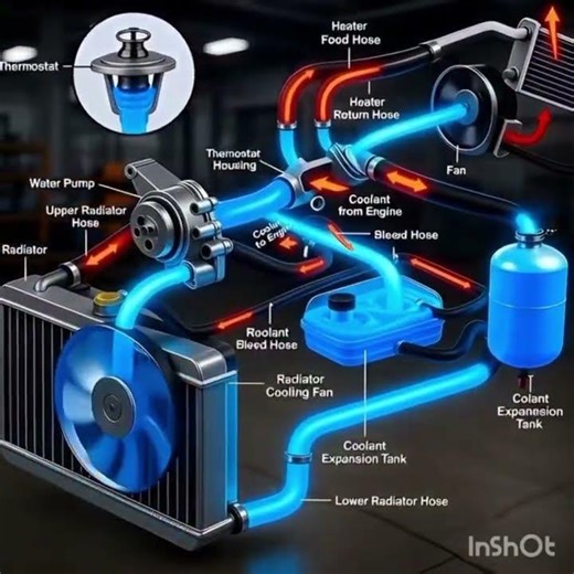 How car cooling system works