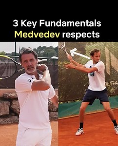 661K views · 8.7K reactions | Technical analysis  Like many top players, Daniil Medvedev has a technique of his own. Let’s have a closer look at his forehand… | Patrick Mouratoglou | Facebook