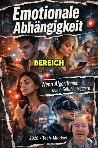 Wenn Menschen sich emotional von Algorithmen abhängig machen