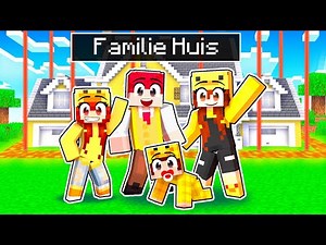 Bouw Het VEILIGSTE Familie HUIS In Minecraft..