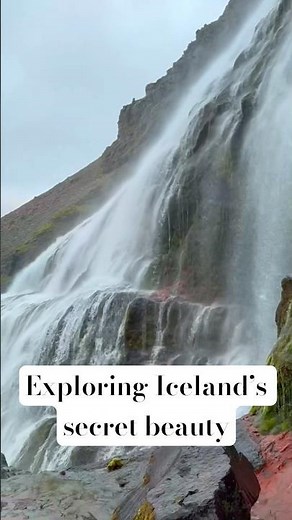 Dynjandi Waterfall: A Powerful Adventure in Iceland #iceland #icelandtravel #hiddengems #travel