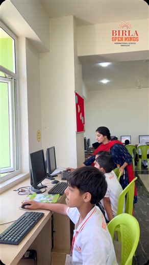 1.5K views · 65 reactions | “Calculating Success! Our 5th-grade Red stars are sharpening their math skills in the computer lab, learning calculations in MS Excel! Empowering young minds with tech-savvy skills! #MSExcel #MathSkills #ComputerLab #LearningWithTechnology #YoungAchievers” | Birla open minds international school Srinagar campus | Facebook
