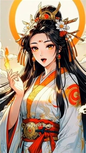 Japanese mythology Amaterasu #mythology #japan #amaterasu#words
