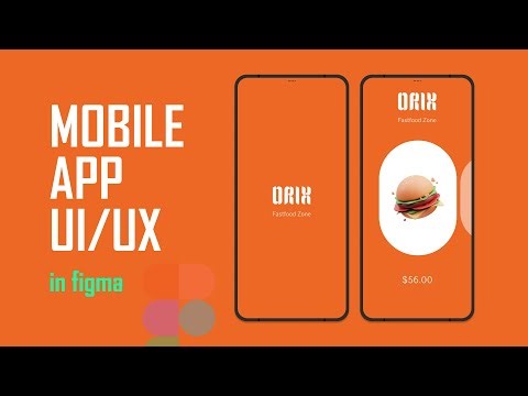 Figma Mobile App Design and Smart Animation
