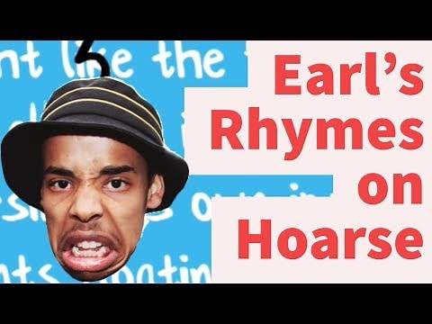 Rap Tips from Earl Sweatshirt's Hoarse- Rhyme Schemes Analysis