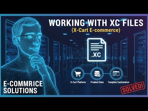 Working with XC Files (X-Cart)