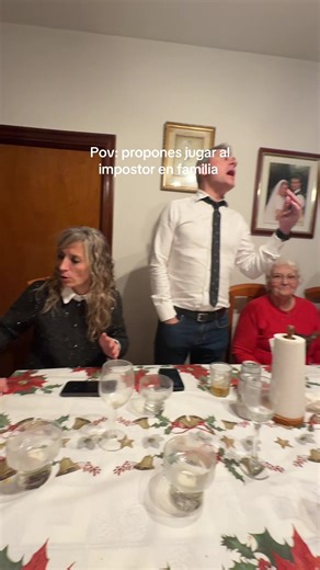 Digamos que las broncas no han faltado JAJAJA #fyp #navidad #familia #impostor