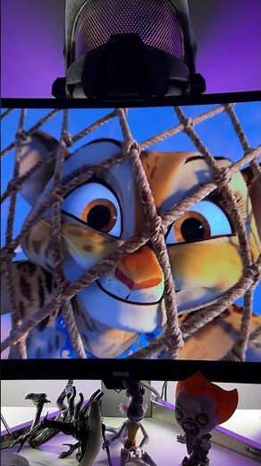 My god! Pomni from circus in Madagascar cartoon?