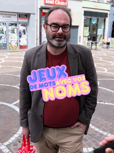 Les jeux de mots avec vos noms 😂 On en a déjà fait avec le tiens ? #jeuxdemots #microtrottoir