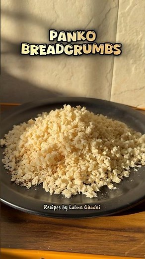 How to make Panko Breadcrumbs at home | PANKO BREADCRUMBS RECIPE #ramadanrecipes #breadcrumbs