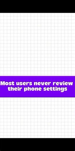 setting almost nobody reviews.#phonesettings #privacy #techtips #shorts #digitalprivacy