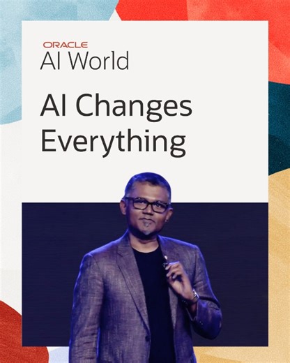 9.2K views · 45 reactions | Join our own Mahesh Thiagarajan at #AIWorld to learn about a new generation of cloud infrastructure tailored for unprecedented compute, networking, and data demands: https://social.ora.cl/6186Al1gA | Oracle Developers | Facebook