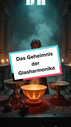 Wusstest du, dass ein faszinierendes Instrument im 18. Jh. für Aufsehen sorgte? Entdecke das Rätsel der Glasharmonika! #shorts #Geschichte #Wissen #Kultur #Instrumente