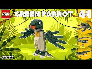 Green Parrot 31121 MOC Digital Build