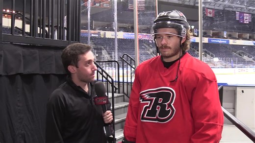4.5K views · 79 reactions | Catching up with Blake Bennett ahead of the series finale against the Mavericks. | Rapid City Rush | Facebook
