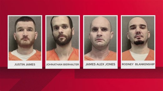 Four men arrested, two charged with murder in connection to missing Newton County man Joshua Larkin