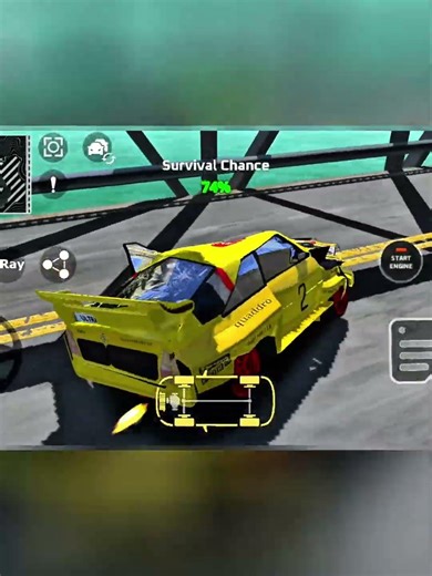 DriveCSX | High Speed Car Crashes/Stunts/Fails/Realistic Impacts - Scenario Update Ep.35 #Shorts 2