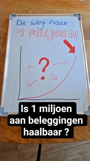 Kan iedereen een miljoen behalen met beleggen? #beleggen #beleggenvoorbeginners #compoundinterest