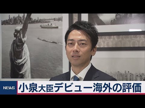 Environment Minister Koizumi's English speech: What is the international reaction?