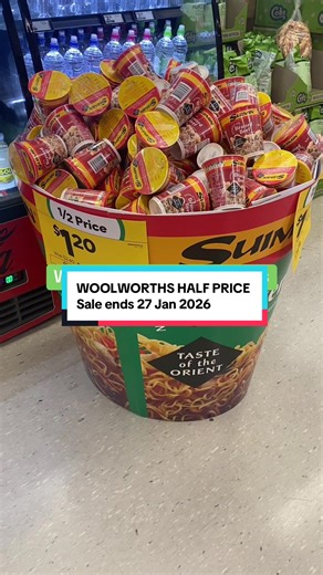 Spot the happy avo 🥑 Woolworths half Price items spotted in store this week - sale ends 27/01/26 #woolworths #woolies #supermarket #grocery #savemoney