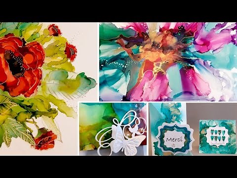 ENCRES A ALCOOL - BASES DE LA TECHNIQUE