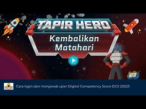 Cara login dan menjawab soalan ujian Digital Competency Score (DCS) 2023