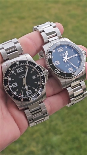 LONGINES HYDROCONQUEST 41MMALTES MODELL vs. NEUES MODELL MIT KERAMIKLÜNETTE #longineshydroconquest