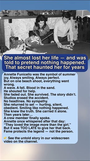Annette Funicello: The Fear She Hid Behind Her Smile