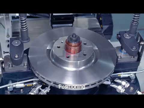 JP Five Station Automated Balancing Machines for Brake Discs and Drums