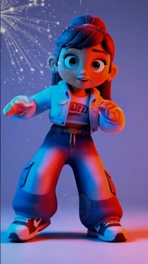 Pixar Breakdance Blast 💥 | Energetic AI Dance Animation