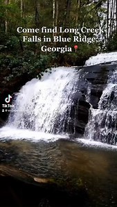 1.2K views · 16 reactions | Waterfallin' for Blue Ridge!  Learn more about the beautiful Long Creek Falls in our North Georgia Waterfall blog here: https://www.escapetoblueridge.com/blog/8-best-north-georgia-waterfalls | Escape to Blue Ridge | Facebook