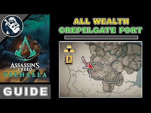 All Crepelgate Fort Wealth in Assassin's Creed Valhalla | AC Valhalla Book, Key & ingot Location