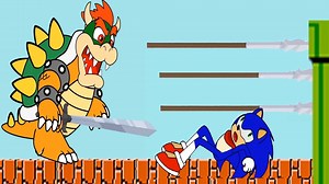 Sonic the hedgehog (2020) - Sonic in Super Mario Game- Kim 100 | Kim Jenny 100 - Channel 82