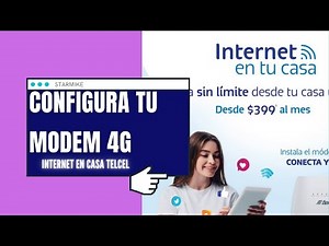 😲👉CONFIGURA tu MÓDEM M4 Wilink 3 de Internet en casa Telcel 🔥