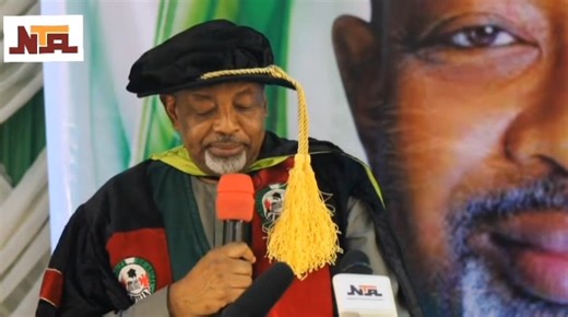 3.4K views · 293 reactions | The Minister of Agriculture and Food Security. Senator Abubakar Kyari has challenged Nigerian agricultural students to embrace technology and Artificial Intelligence to drive innovation in farming and agribusiness. He emphasized that the future of Nigeria's agribusiness lies in modern technology. | NTA Network News | Facebook