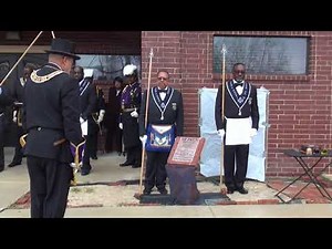 St. Paul Baptist Church of San Antonio, TX Cornerstone Dedication of 21 Jan 2018